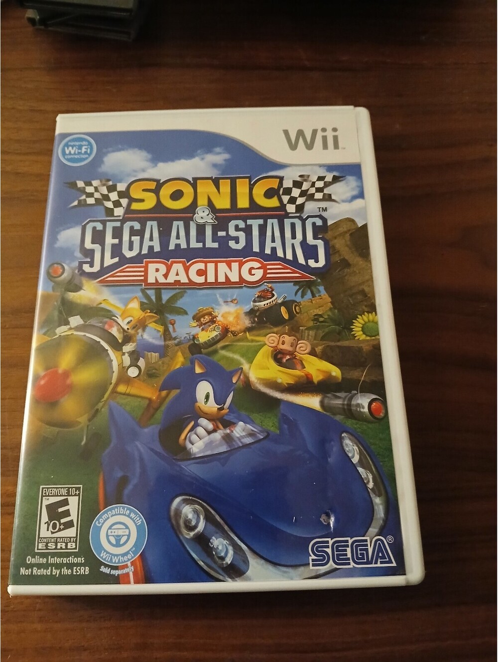 Sonic & Sega All-Stars Racing (Nintendo Wii, 2010)